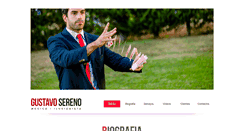 Desktop Screenshot of gustavosereno.com